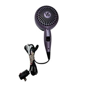 VS Sassoon Purple & Black Hair Dryer Diffuser Attachment Low‎ High Cold Shot